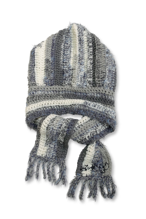 Allergy × Cycle HANDMADE KNIT HOOD MUFFLER